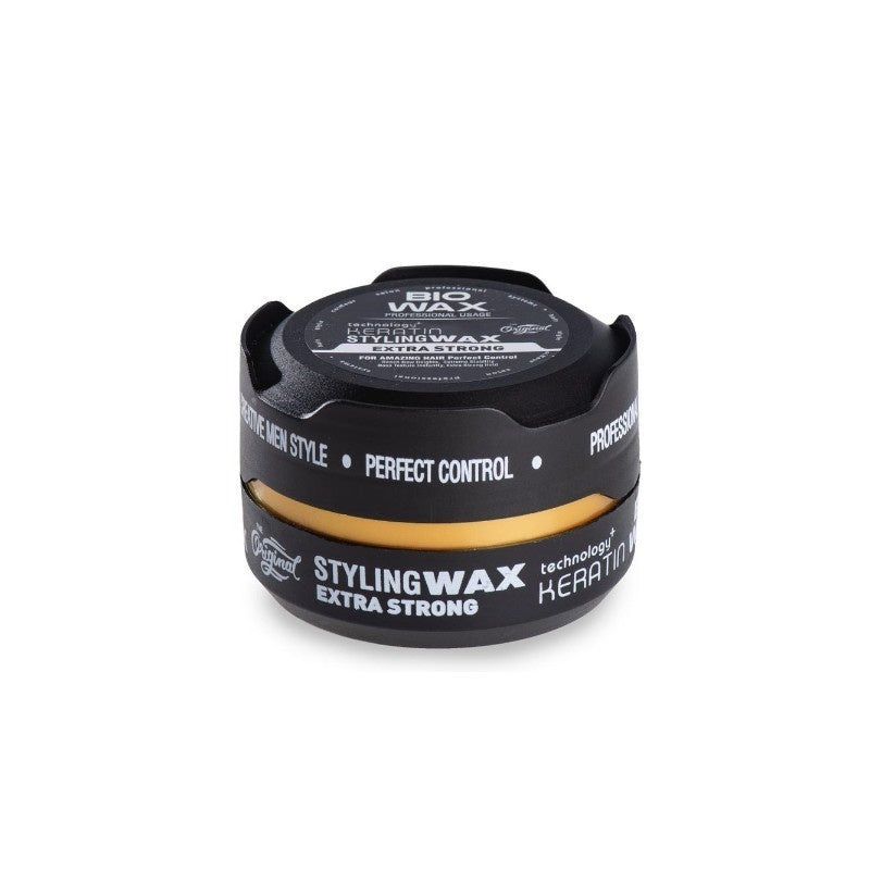 Bio Wax Keratin Styling Wax Extra Strong - Haarwachs 150ml