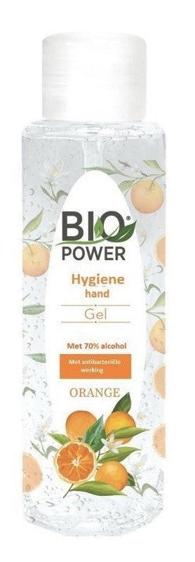 Biopower Handgel 100 Ml Mit 70 % Alkohol Und Orangensaft