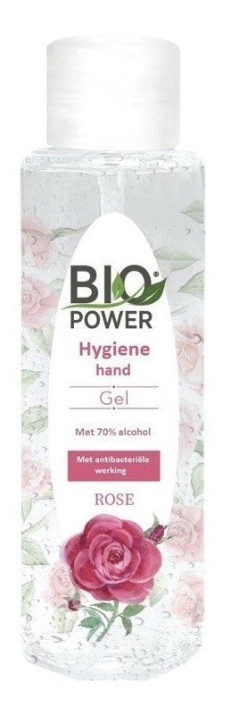 Biopower Handgel 100 Ml Mit 70 % Alkohol-rosenduft