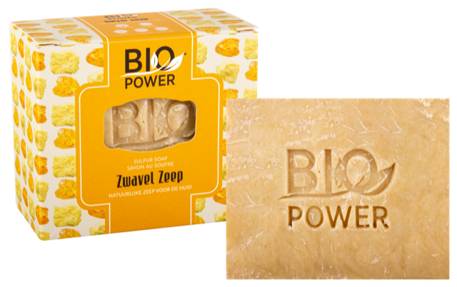 Biopower Schwefelseife 125g