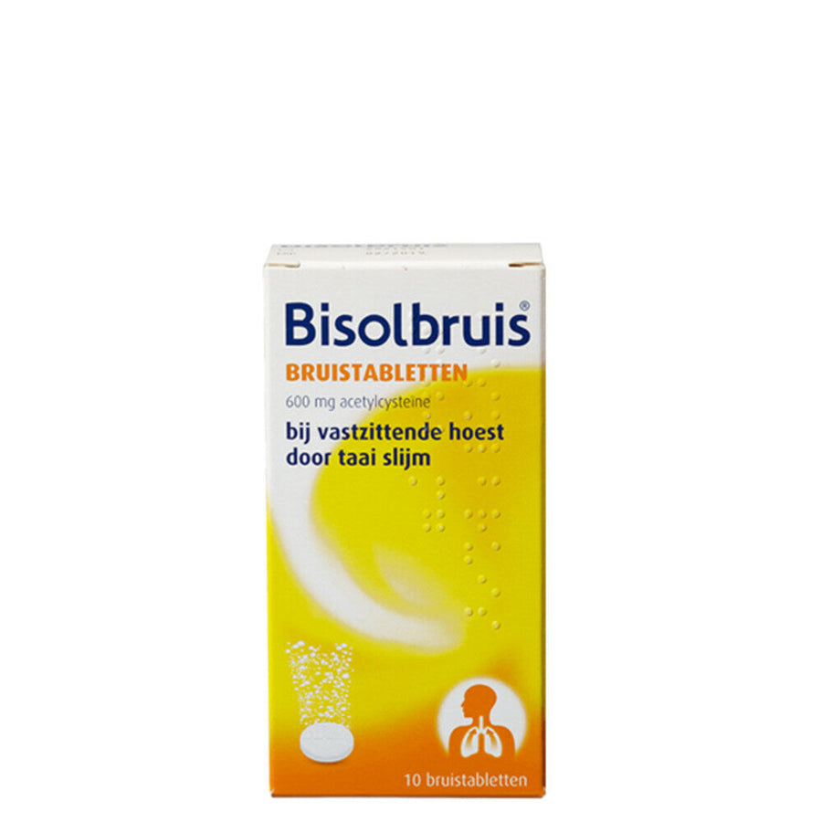 Bisolvon 600 Mg Acetylcystein – Brause Tabletten 10 Stück