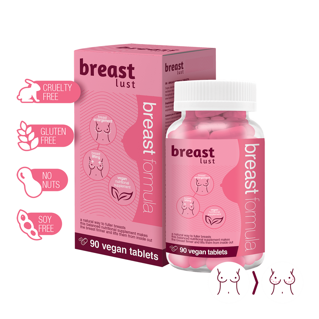 Breast Lust - Brustformel (1 Monat) 90 Vegane Tabs