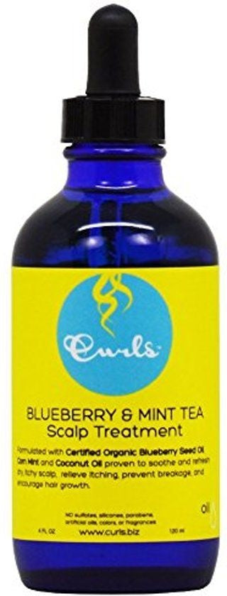 Curls Kopfhautbehandlung Mit Blaubeer- Und Minztee, 120 Ml