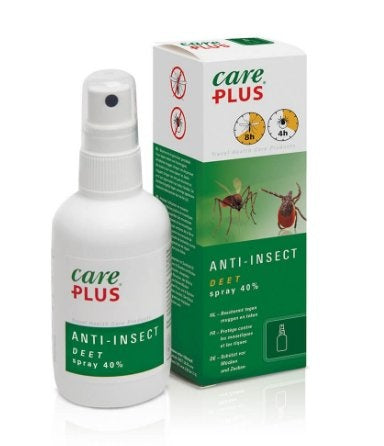 Care Plus A-insekten-deet-spray 40 % – 60 Ml