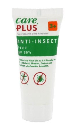 Care Plus A-insekten-deet-gel 30 % – 20 Ml