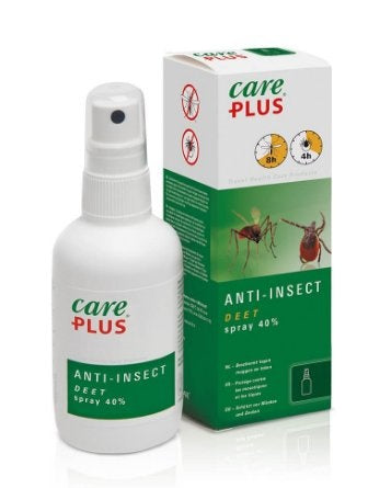 Care Plus A-insekten-deet-spray 40 % – 100 Ml