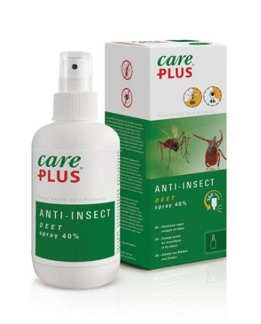 Care Plus A-insekt Deet 40 % Spray – 200 Ml