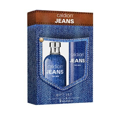 Caldion Jeans Für Männer 100 Ml Edt & Deo 150 Ml – 1 Stück