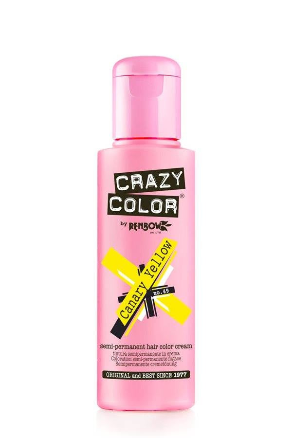 Crazy Farbe Kanariengelb Nr. 49 100 Ml