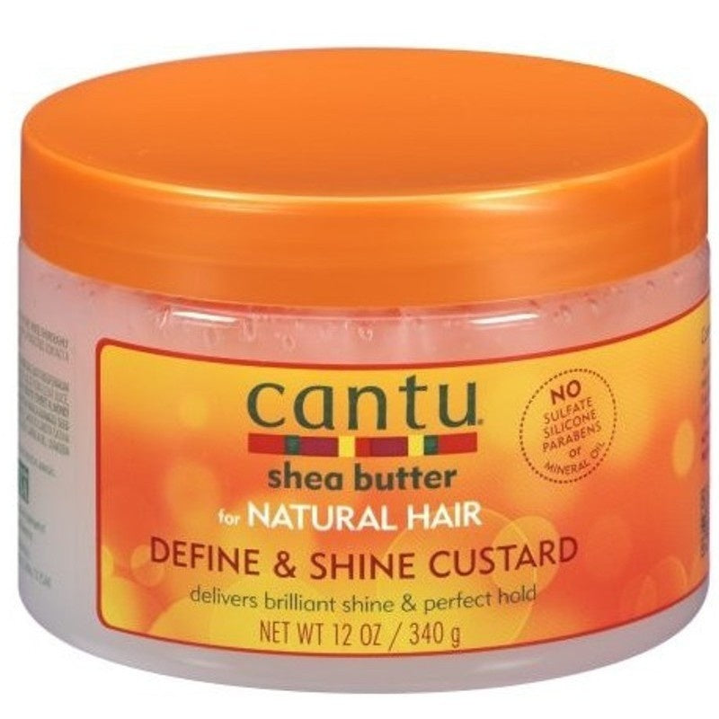 Cantu Sheabutter Define & Shine Custard 340g