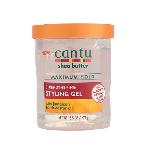 Cantu Sheabutter - Stärkendes Styling-gel Mit Jamaikanischem Schwarzem Rizinusöl 524 G