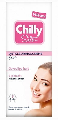 Chilly Silx Face Sensitive Skin – Entfärbungscreme 50 Ml