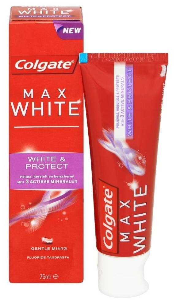 Colgate Max Zahnpasta White & Protect - 75 Ml