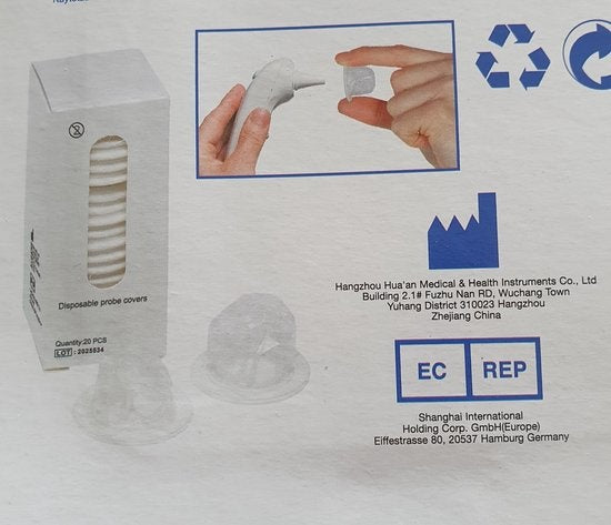 Comfort Hilfsmittel - Thermometer-linsenfilter 2x20 Stück
