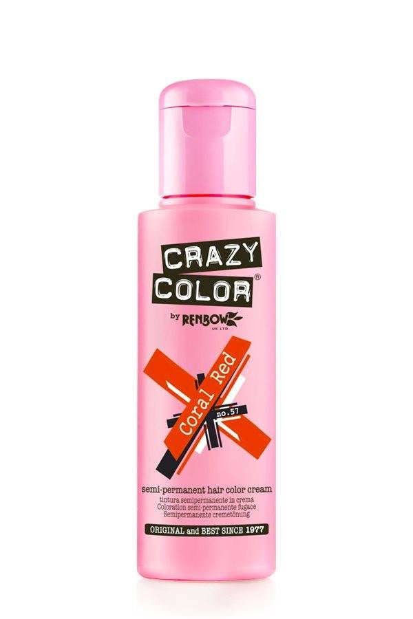 Crazy Farbe Korallenrot 100ml