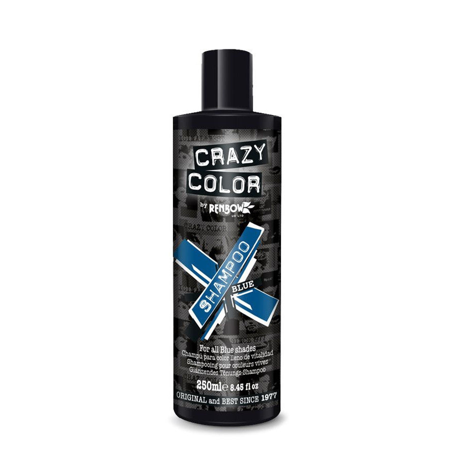 Crazy Farbshampoo - Blau 250 Ml