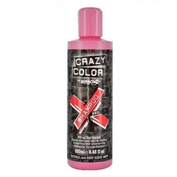 Crazy Farbshampoo - Rot 250 Ml