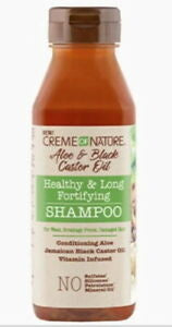 Creme Of Nature Aloe & Schwarzer Rizinus - Shampoo 355ml