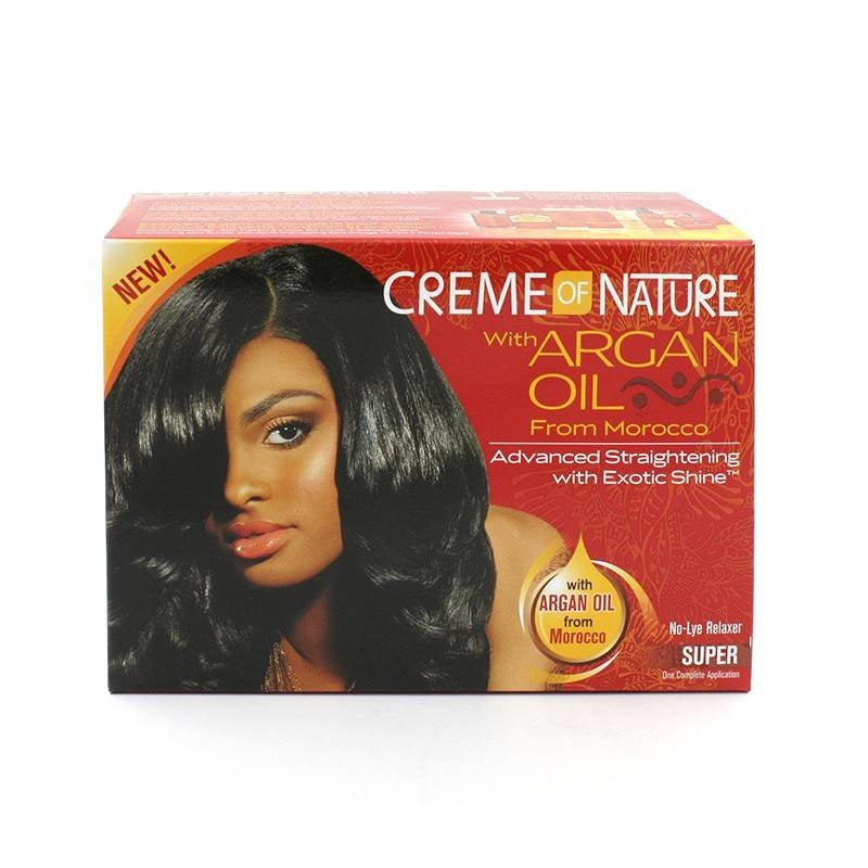 Creme Of Nature Arganöl - Relaxer Kit Super