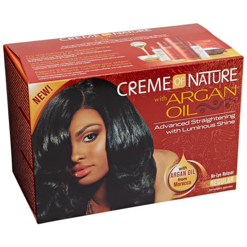 Creme Of Nature Arganöl - Relaxer Kit Regular