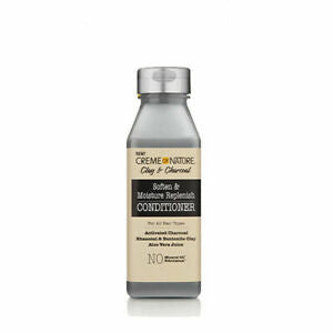 Creme Of Nature Clay & Charcoal – Erweichender Und Feuchtigkeitspendender Conditioner, 355 Ml