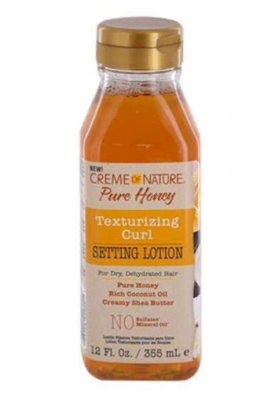 Creme Of Nature Pure Honey – Texturierende Locken-fixer-lotion 355 Ml