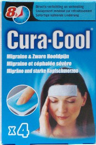 Cura-cool Migräne – 4 Streifen