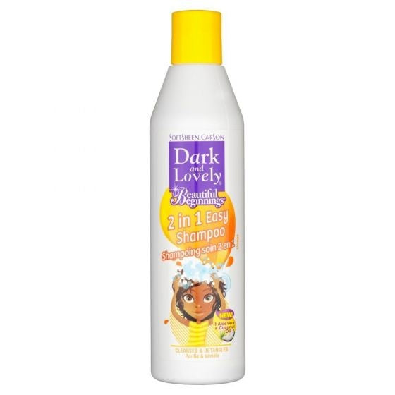 Dark & Lovely Beautiful Beginnings – 2 In 1 Easy Shampoo 250 Ml