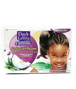 Dark & Lovely Beautiful Beginnings – Fine Scalp Care Relaxer