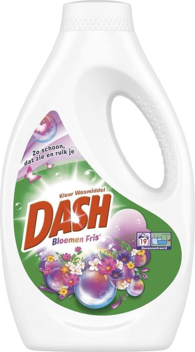 Dash Flüssigwaschmittel Color - Flowers Fresh 1045 Ml