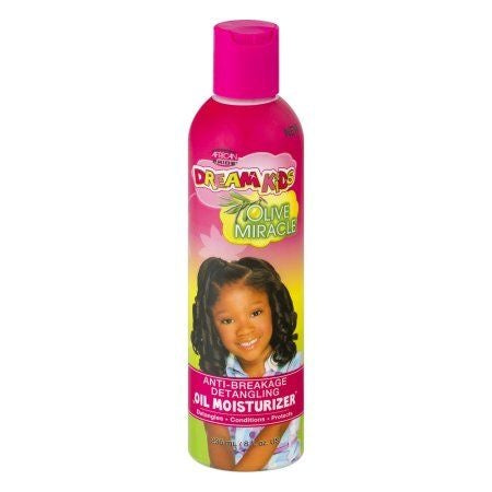 African Pride Dream Kids Olive Miracle Anti-breakage Detangling Oil Feuchtigkeitscreme 236 Ml