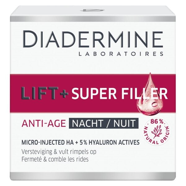 Diadermine Lift+ Super Filler – Nachtcreme 50 Ml