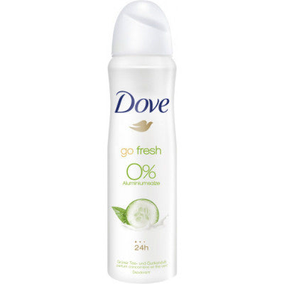 Dove Go Fresh 0% Cucumber – Deodorant Spray 150 Ml