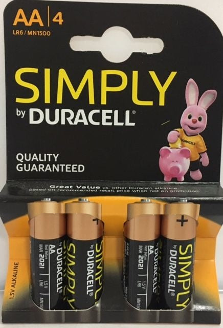 Duracell Einfach Aa – 4 Stück