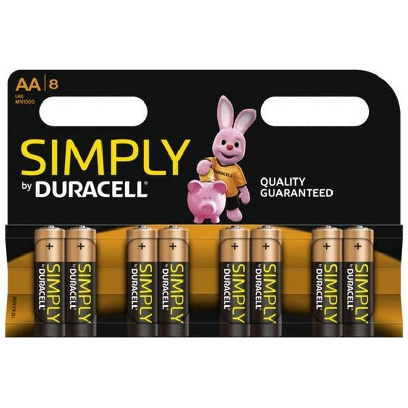 Duracell Einfach Aa – 8 Stück