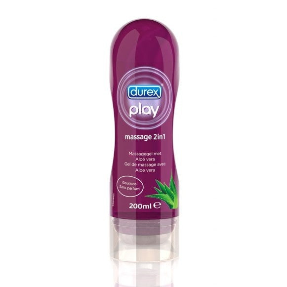 Durex Play Massage 2 In 1 – Massagegel Mit Aloe Vera 200 Ml