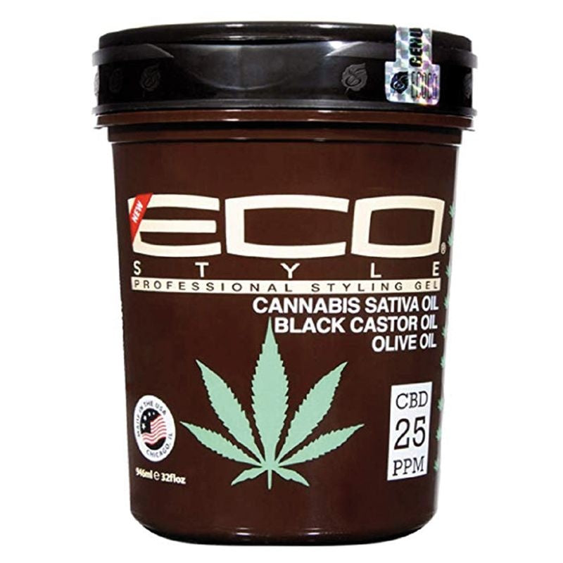 Eco Professionelles Styling-gel – Cannabis-sativa-öl, 946 Ml