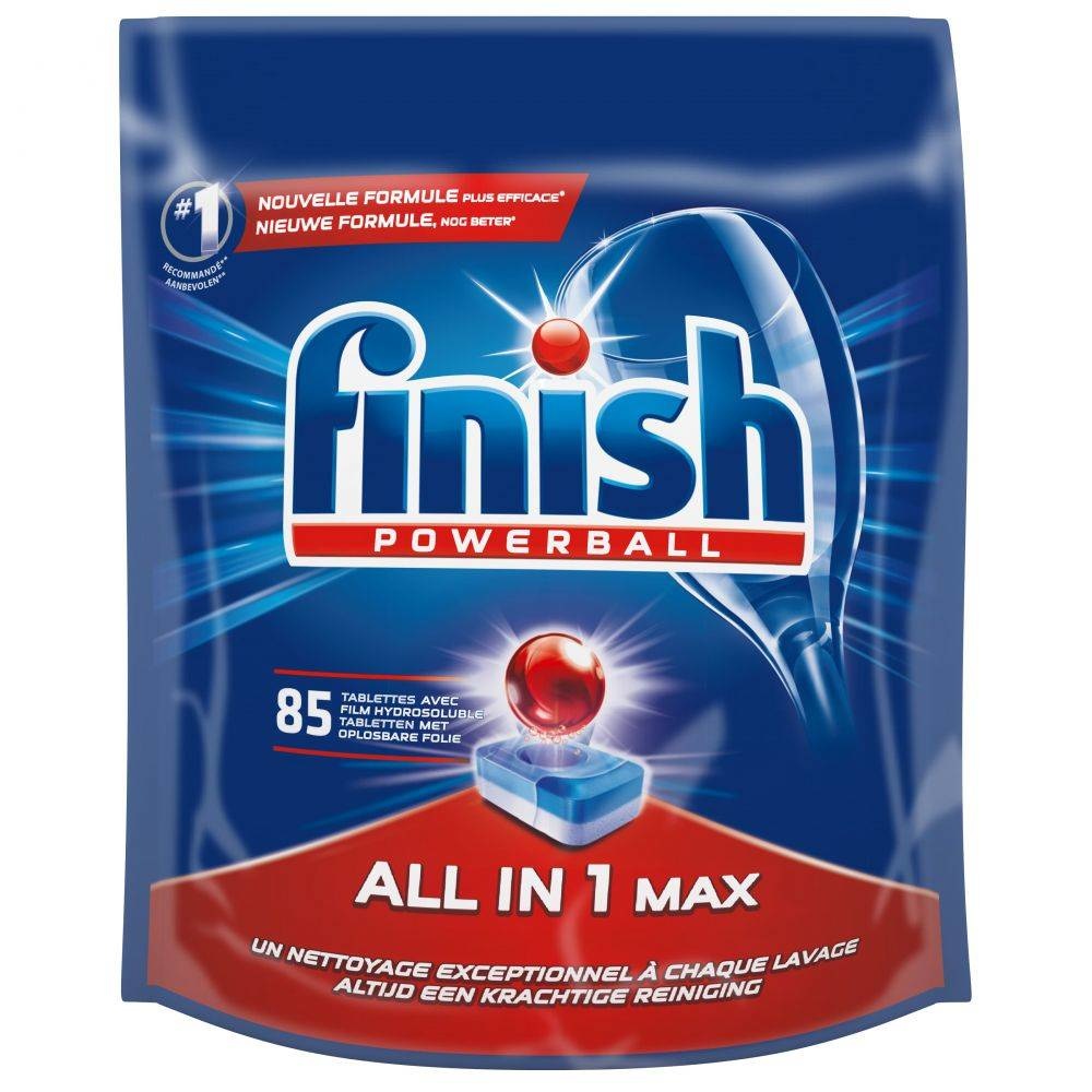 Finish All In 1 Max Regular – Spülmaschinentabs 85 Stück