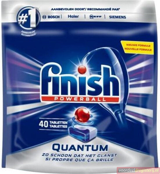 Finish Powerbal Spülmaschinentablette – Quantum 40 Tabletten