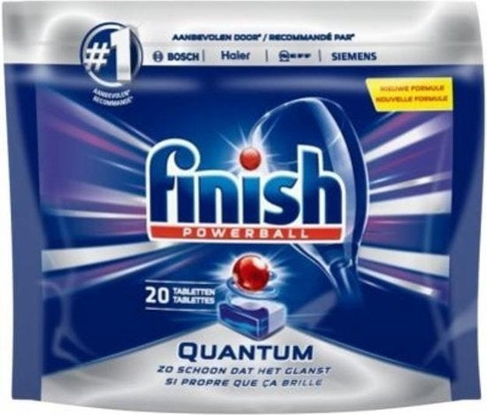 Finish Geschirrspüler Powerball Quantum 20 Tabletten