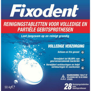 Fixodent - Reinigungstabletten Für Reinigungsmittel 28 Stück