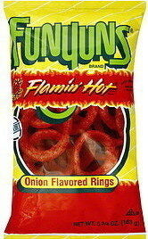 Funyuns - Flamin' Hot Zwiebel-ring-chips 163 Gramm