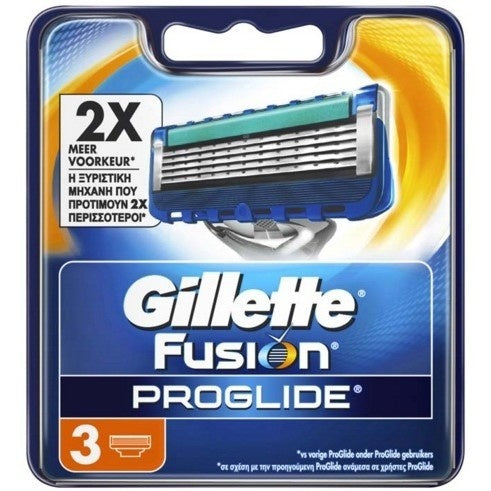 Gillette Fusion Proglide 3-teilig