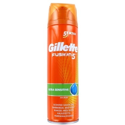 Gillette Fusion 5 Ultra Sensitive – Rasiergel 200 Ml