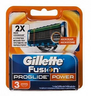 Gillette Fusion Proglide Power – 3 Rasierklingen