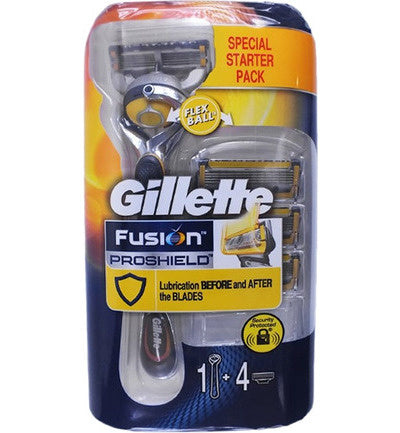 Gillette Fusion Proshield – 1 Gerät 4 Nachfüllungen