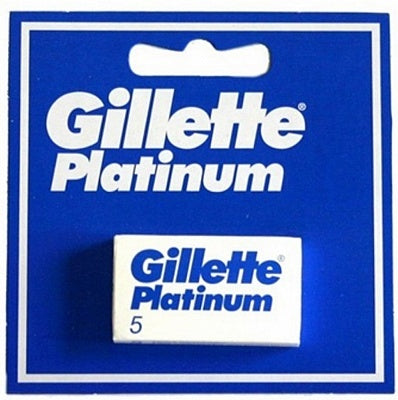 Gillette Platin - Doppelklingen-rasierer 5 Stück