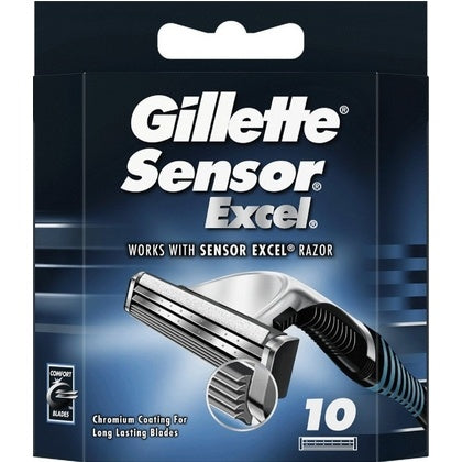 Gillette Sensor Excel – 10 Rasierklingen