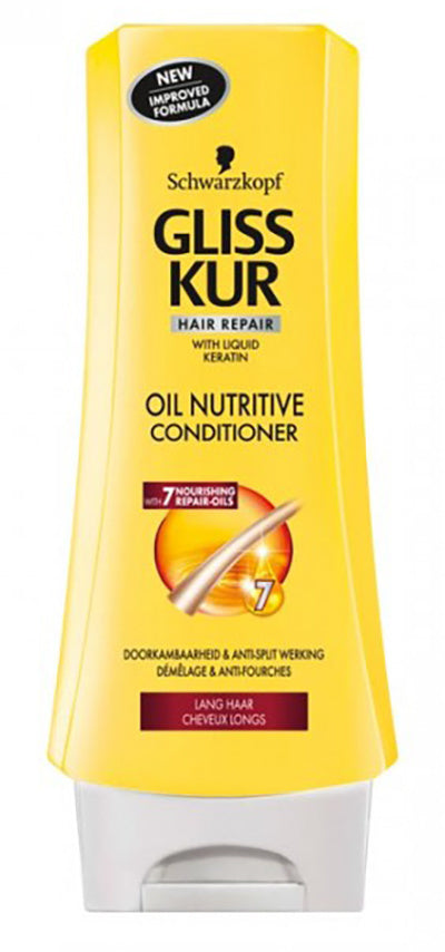 Gliss Kur Conditioner Oil Nutritive Long Hair 250 Ml