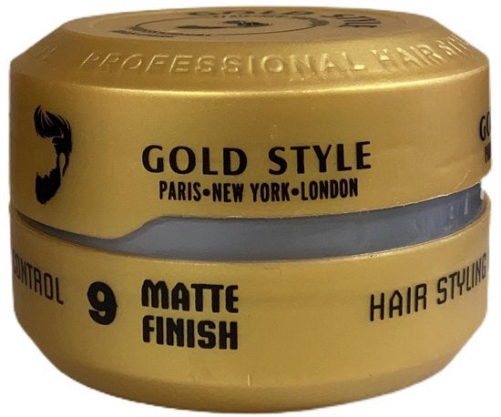 Gold Style Styling Wax Matte Finish 9 – Haarwachs 150 Ml